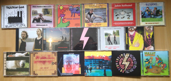 Juki Recordsin levyjulkaisut